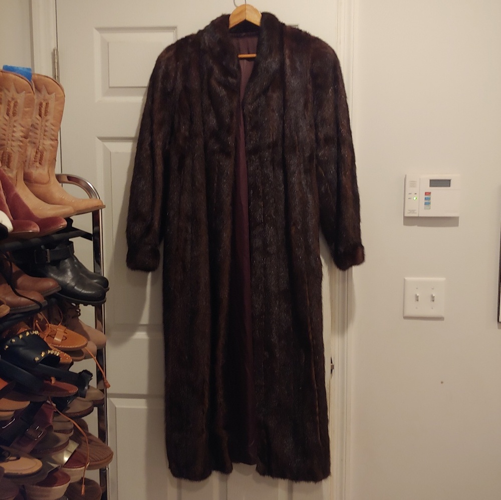 Authentic Mink Fur Coat